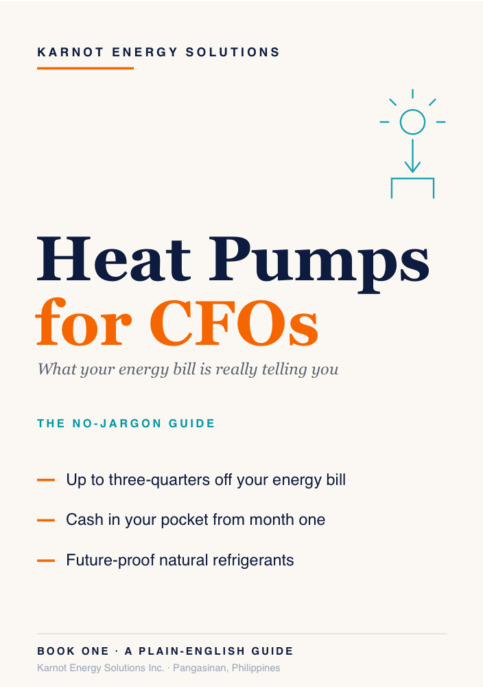 Heat Pumps for CFOs — free book by Karnot Energy Solutions